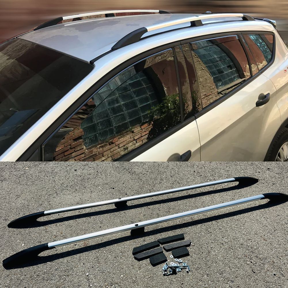 Рейлінги Ford KUGA 2012-2019 "Хром" STF (Турція) 00-00015462 фото