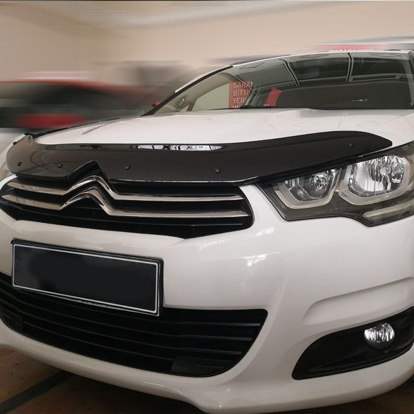 Дефлектор капота (мухобійка) Citroen C4 2011-2018 (TAN24) 00-00014072 фото