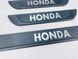 Накладки на пороги Honda 4шт (Y-3 чорний хром-карбон) (TAN24) 00-00014633 фото 3