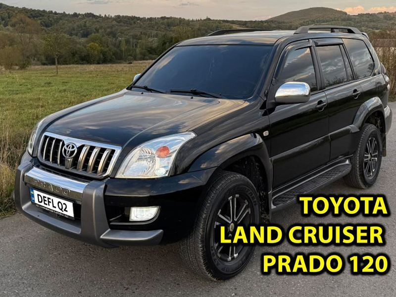 Дефлектори вікон (вітровики) Toyota LC 120 Prado/ GX 470 2003-2010 (Defl) Q2 00-00014485 фото