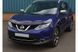 Дефлектор капота (мухобійка) Nissan Qashqai 2017+ CappaFe 00-00016461 фото