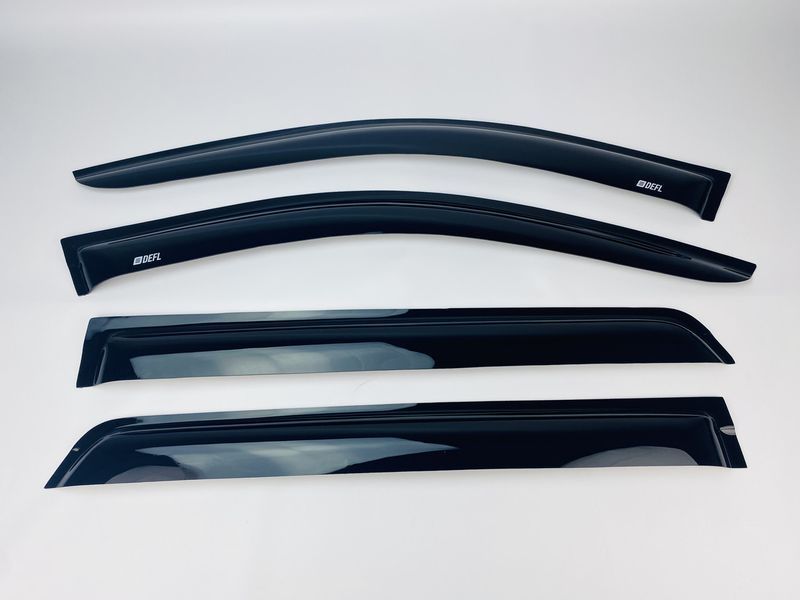 Дефлектори вікон (вітровики) Hyundai Santa Fe 2006-2012 (Defl) Q2 00-00014444 фото