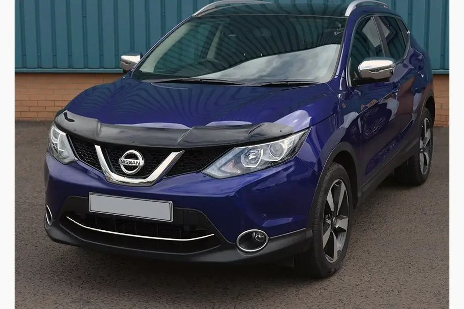 Дефлектор капота (мухобійка) Nissan Qashqai 2017+ CappaFe 00-00016461 фото
