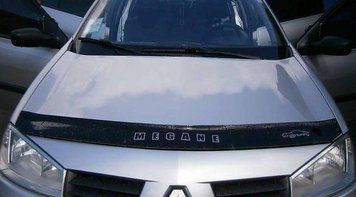 Дефлектор капота (мухобійка) Renault Megane II 2002-2008 (VIP) 00-00000456 фото