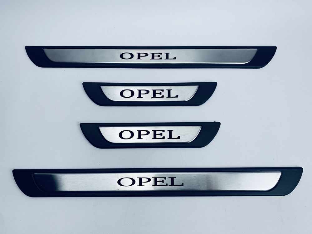 Накладки на пороги OPEL 4шт (Y-1 хром-пласт) (TAN24) 00-00014075 фото