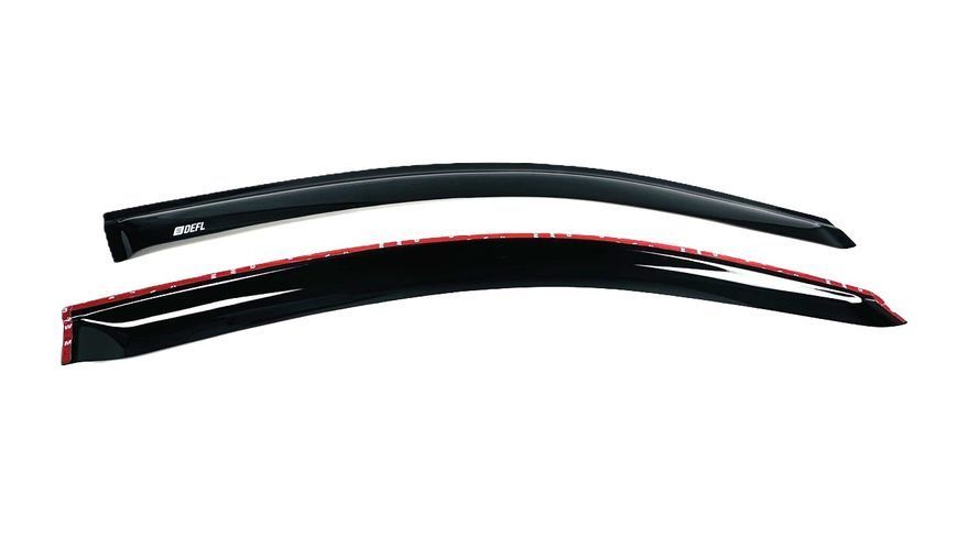 Дефлекторы окон (ветровики) для Volkswagen Passat B7/B8 2011+ Sedan USA (2шт-перед) (DEFL) Q2 00-00014496 фото
