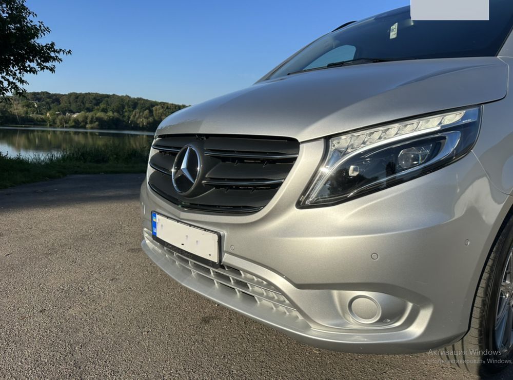 Х/н Mercedes Vito W447 2020- накл. на передню решітку 2шт (TAN24) 00-00011519 фото