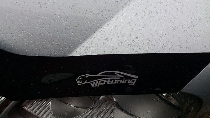 Дефлектор капота (мухобійка) Hyundai Tucson 2015+ (VIP) 00-00000208 фото