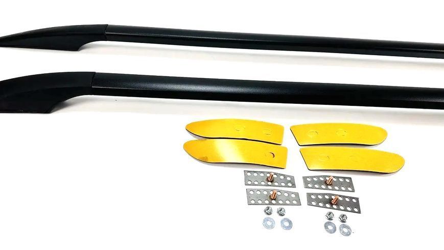 Рейлінги Nissan Qashqai 2006-2014 [ДБ] "BLACK" STF-ABS (Туреччина) на клей 00-00010749 фото