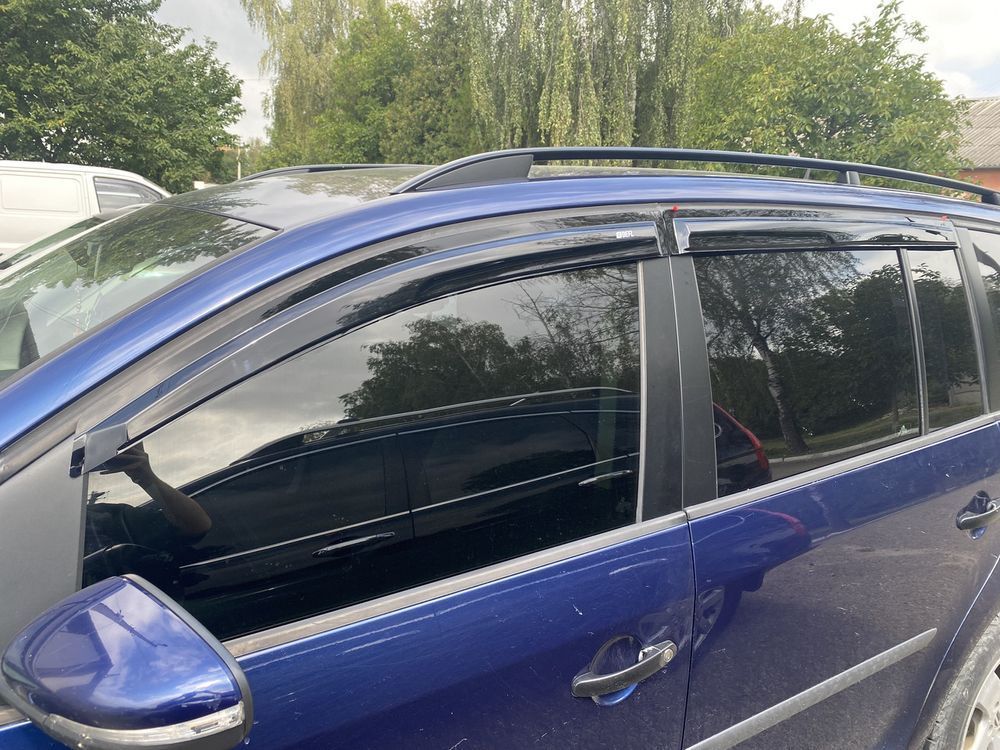Дефлекторы окон (ветровики) Volkswagen Touran 2003-2015 (Defl) Q2 00-00014499 фото