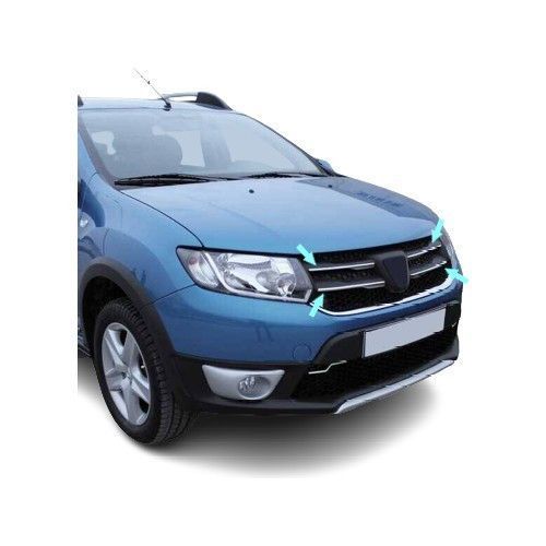 Х/н DACIA LOGAN 2013 - 2016 накл. на передню рещітку (TAN24) 00-00014012 фото