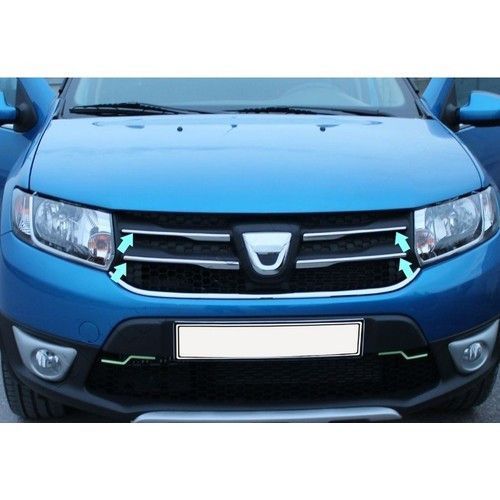 Х/н DACIA LOGAN 2013 - 2016 накл. на передню рещітку (TAN24) 00-00014012 фото