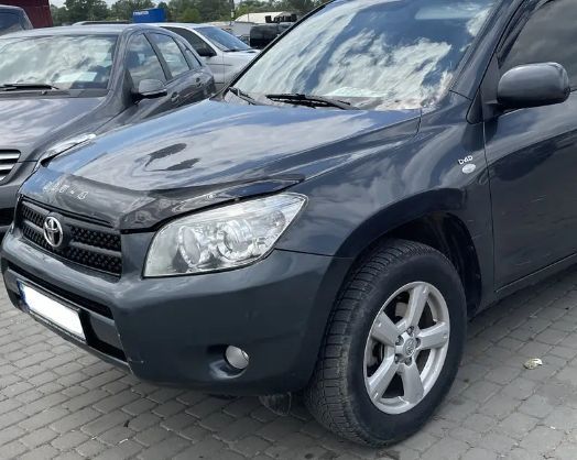 Дефлектор капота (мухобойка) Toyota RAV-4 2006-2010 (ViP) 00-00000560 фото
