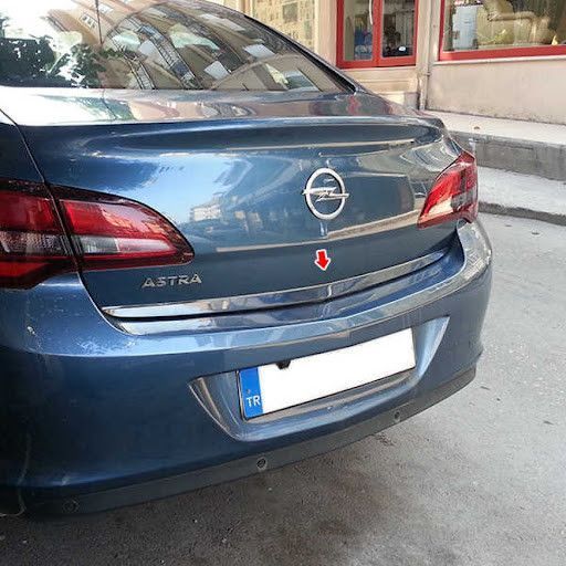 Х/н Opel Astra J 2009-2014 SD кромка багажника (TAN24) 00-00011096 фото