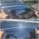 Д/в Honda CR-V 2006-2012 нерж. з хром полоскою (HAWK) 00-00014152 фото