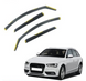 Дефлектори вікон (вітровики) Audi A4 / B8 5d Combi 2007-2015 вставні (HAWK) 00-00016998 фото