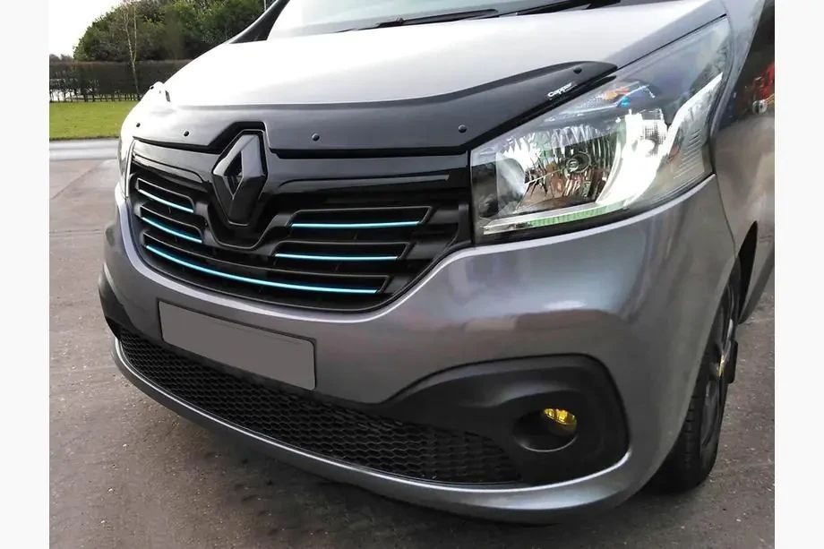 Дефлектор капота (мухобійка) Renault Trafic 2014-2019 CappaFe 00-00016648 фото