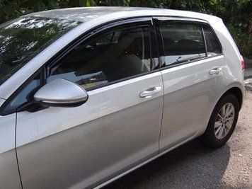 Дефлекторы окон (ветровики) Volkswagen Golf-7 2012+ HB (HiC) 00-00003969 фото