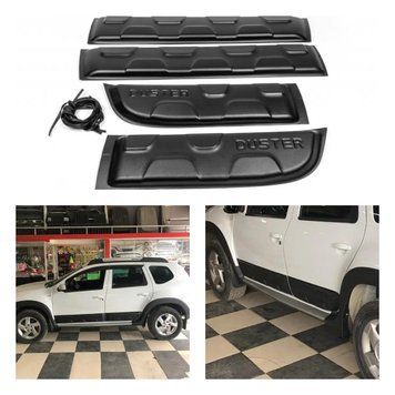 Обвіс пласт. Renault Duster 2010-2017 накладки на двері/ молдинги (пластик) 4 шт. 00-00010375 фото