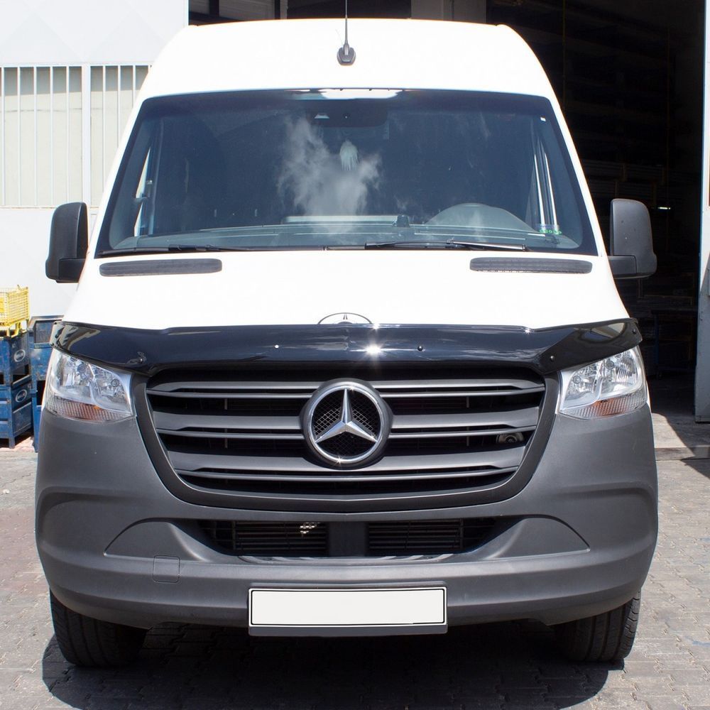 Дефлектор капота (мухобійка) Mercedes Sprinter 2013 - 2017 /W906 CappaFe 00-00014999 фото