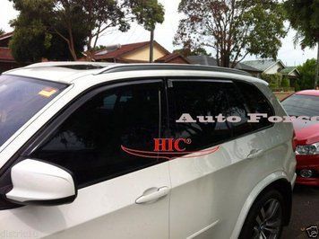 Дефлекторы окон (ветровики) BMW X5 E70 2007-2013 (HiC) 00-00003318 фото