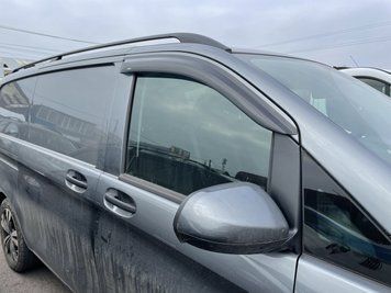 Дефлектори вікон (вітровики) Mercedes Vito W-447 2015+ /Viano (на скотче) (HIC) 00-00003670 фото