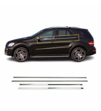 Х/н Mercedes ML W164 окантовка вікон 4шт. (TAN24) 00-00014021 фото