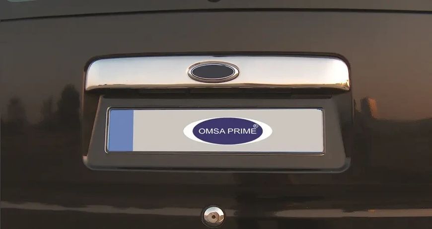 Х/н Ford Transit Connect 2002-2008 планка над номером "Хром-нерж" (TAN24) 00-00010552 фото