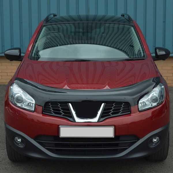 Дефлектор капота (мухобійка) Nissan Qashqai 2010-2013 (TAN24) 00-00010014 фото