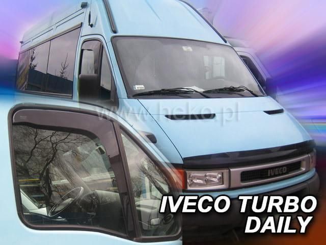 Дефлектори вікон (вітровики) Iveco Turbo Daily 35C/35S/50C/60C/65C 2000-> (Heko) 18105 фото