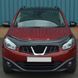 Дефлектор капота (мухобійка) Nissan Qashqai 2010-2013 (TAN24) 00-00010014 фото 2