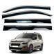 Дефлекторы окон (ветровики) CITROEN BERLINGO / RIFTER 2018+ нерж. з хром полоскою (HAWK) 00-00015529 фото