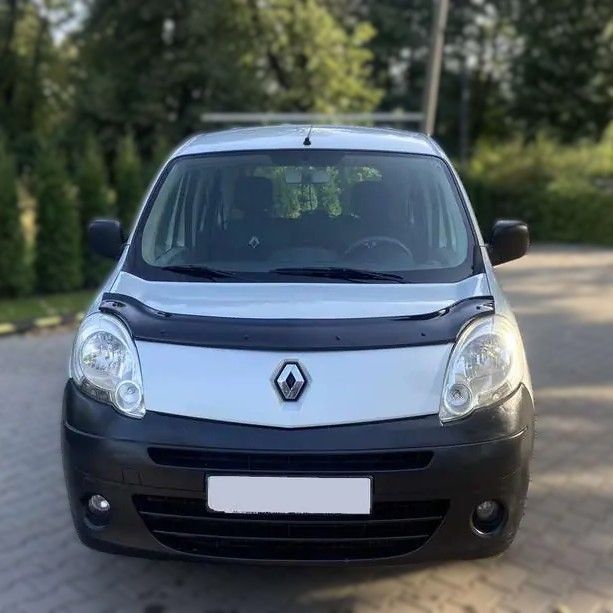 Дефлектор капота (мухобійка)  Renault Kangoo 2008 - 2013 CappaFe  00-00016729 фото