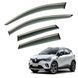 Дефлекторы окон (ветровики) Renault CAPTUR 2019-2023 нерж. з хром полоскою (HAWK) 00-00015640 фото 1