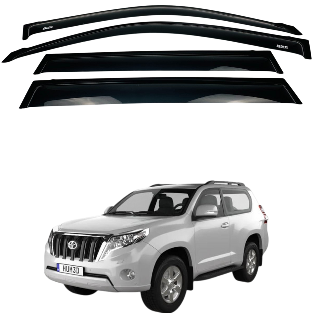 Дефлекторы окон (ветровики) Toyota PRADO FJ150 2010- 00-00016168 фото