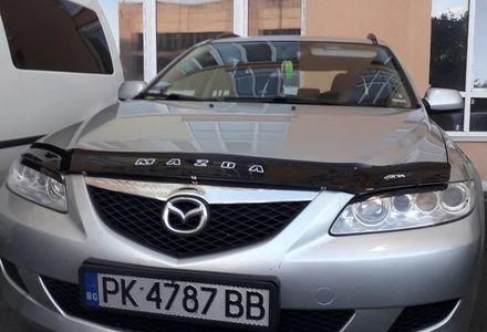 Дефлектор капота (мухобойка) Mazda 6 2002-2008 (ViP) 00-00000276 фото