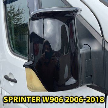 Хромированные накладки на зеркала Mercedes Sprinter 906 / VW CRAFTER NEW 00-00014617 фото