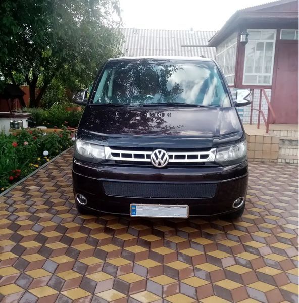 Х/н Volkswagen T5 2010-2014 накл. на передню решітку 2шт (TAN24) 00-00010687 фото