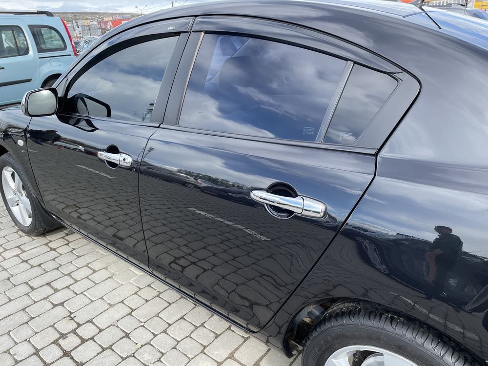 Дефлектори вікон (вітровики) Mazda 3 (I) 2003-2009 Sedan (HIC) 00-00003582 фото