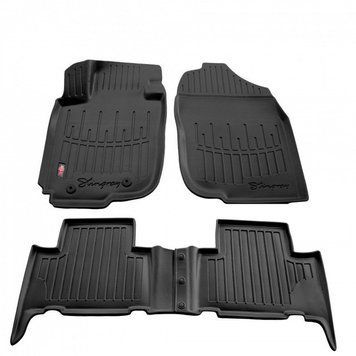 3D килимки для Toyota RAV 4 (CA30W) (2005-2016) з бортиками 30 мм (Stingray) 5022114 фото