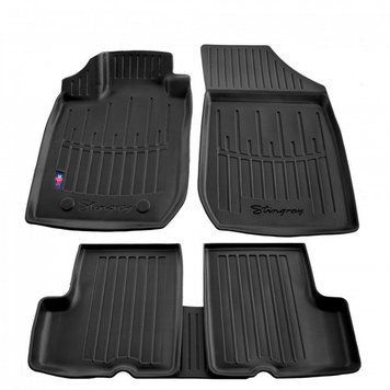 3D коврики для Renault Logan 2004-2013 Sedan с бортиками 30 мм (Stingray) 5018175_3 фото