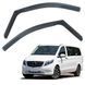 Дефлекторы окон (ветровики) Mercedes Vito W-447 2017+ 2D (вст, 2шт) (HAWK) 00-00015598 фото 1