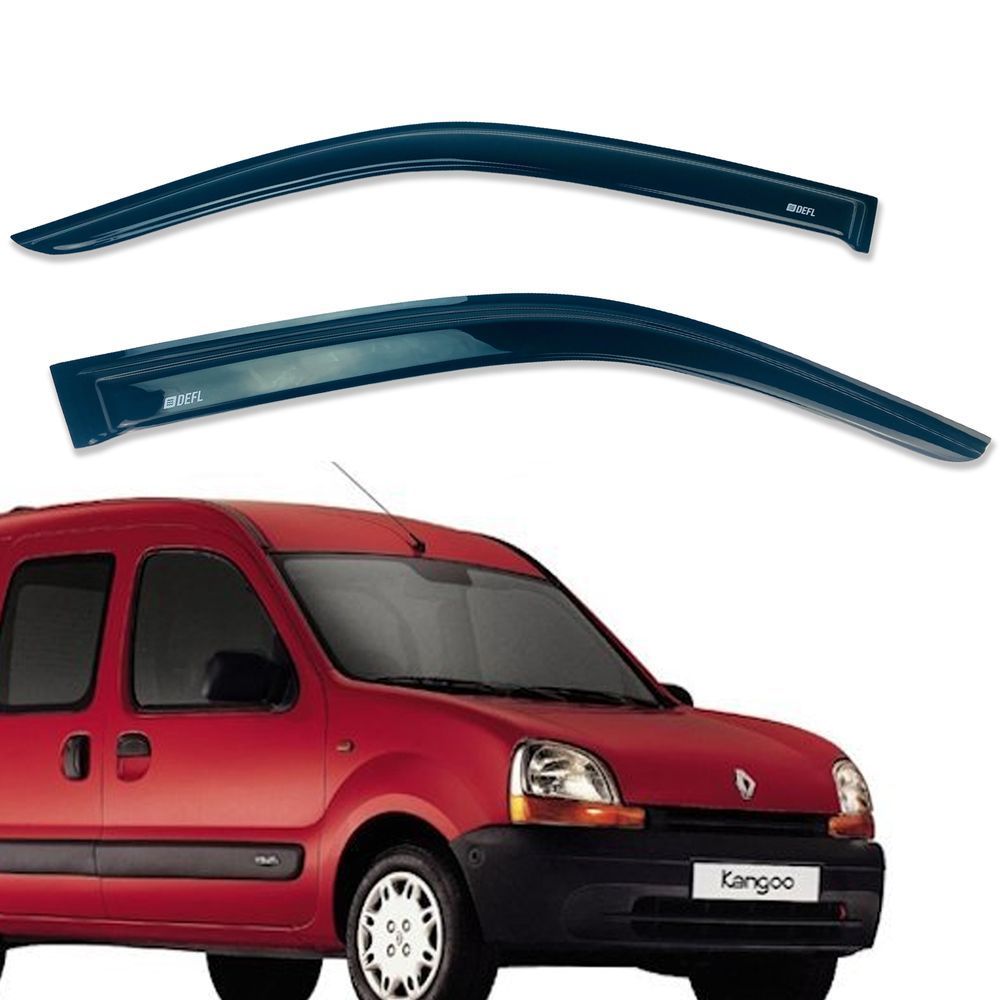 Дефлекторы окон (ветровики) Renault Kangoo / Citroen Berlingo I 1997-2007 (Defl) Q2 00-00014472 фото