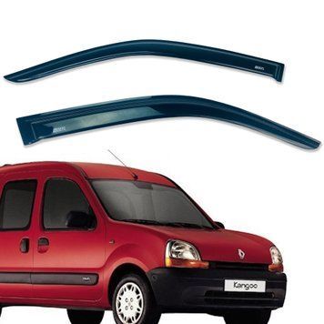 Дефлектори вікон (вітровики) Renault Kangoo / Citroen Berlingo I 1997-2007 (Defl) Q2 00-00014472 фото