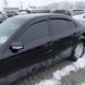 Дефлектори вікон (вітровики) Mercedes E-class W-211 2003-2009 Sedan (HiC) 00-00003635 фото 2