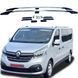 Рейлінги Renault Trafic 2014+ [КБ] "Хром" STF (Турція) 00-00008376 фото