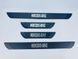 Накладки на пороги Mercedes-Benz 4шт (Y-3 чорний хром-карбон) (TAN24) 00-00014636 фото 2