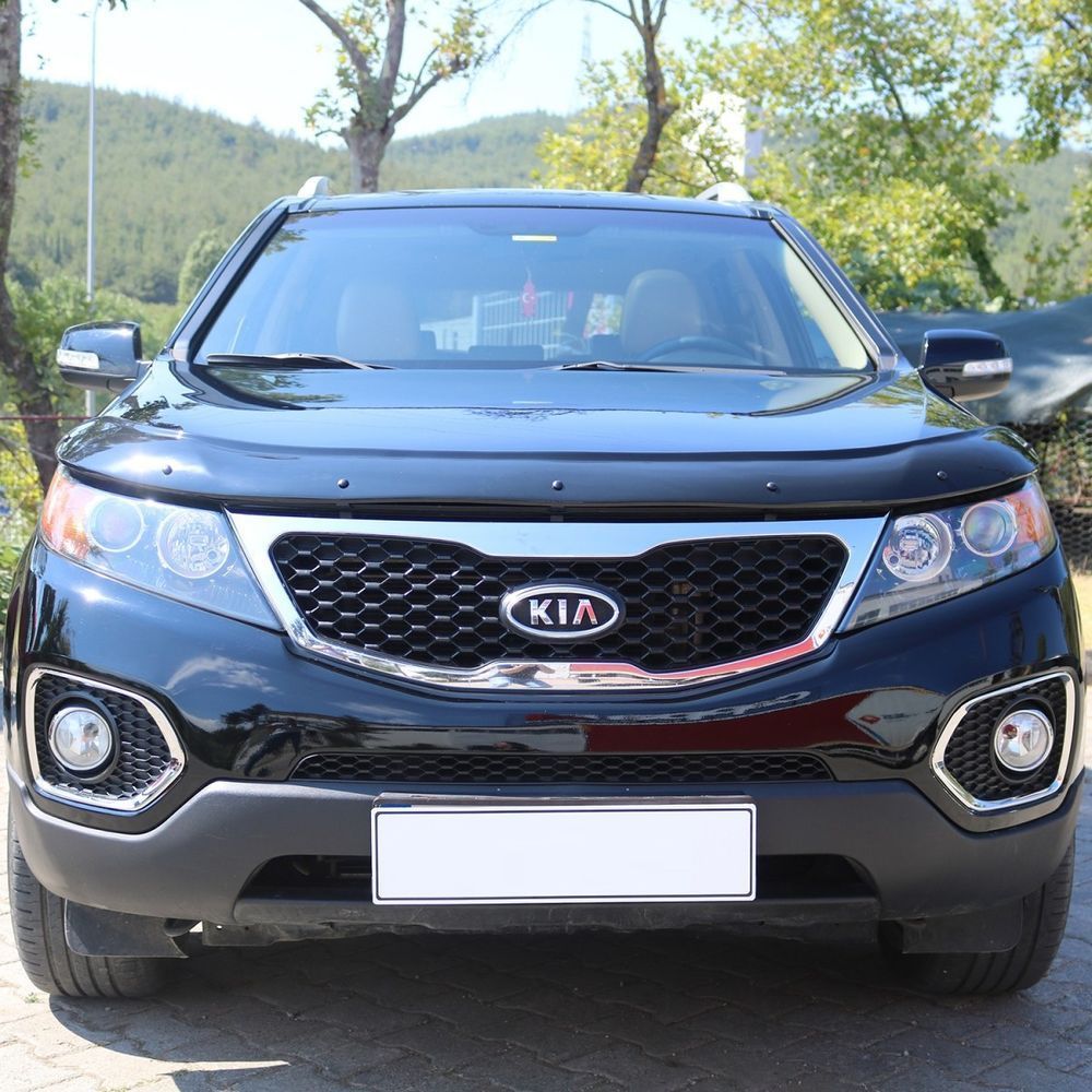 Дефлектор капота (мухобійка) Kia Sorento 2009 - 2015 CappaFe 00-00015939 фото