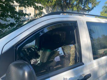Дефлекторы окон (ветровики) Mercedes Vito W-639 Viano 2003+ 2D (вст, 2шт) (Defl) 00-00014126 фото