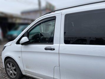 Дефлектори вікон (вітровики) Mercedes Vito W-447 2014+/EQV (N447) 2019 &rarr; 2D (вст, 2шт) (Heko) 23215 фото